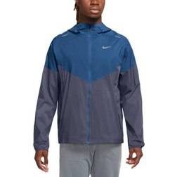 Nike Men's Windrunner Repel Running Jacket - Court Blue/Thunder Blue/Reflective Silver