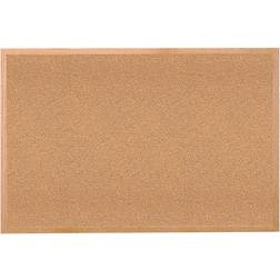 Ghent Cork Bulletin Oak/Natural Notice Board 61x45.7cm