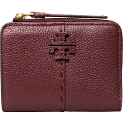 Tory Burch McGraw Bi-Fold Wallet - Muscadine