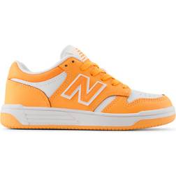 New Balance Little Kid's 480 - Hot Mango/White