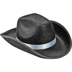 Fun Express Cowboy Hat for Party & Costume Apparel Black