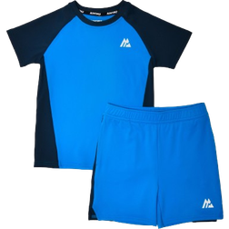 Montirex Infants Peak T-shirt/Short Set - Neon Blue/Midnight Blue (925741-472)