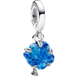 Pandora Murano Family Tree Dangle Charm - Silver/Blue