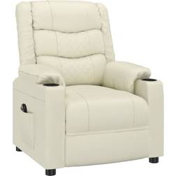 vidaXL Electric Recliner Cream Lænestol 100cm