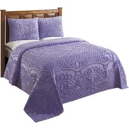 Better trends Trevor Bedspread Purple (279.4x203.2cm)