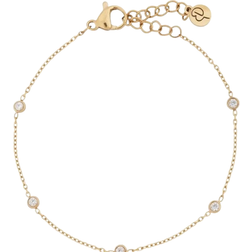Edblad Petite Multi Bracelet - Gold/Transparent