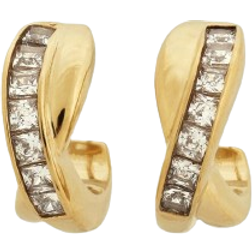 Edblad Andorra Creoles Duo - Gold/Transparent