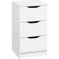 Scandinavian Choice Novalis White Chest of Drawer 40x71cm