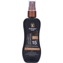 Australian Gold Instant Bronzer Spray Gel Sunscreen SPF15