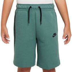 Nike Big Kid's Tech Fleece Shorts - Bicoastal/Black/Black