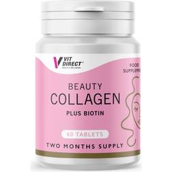 Vit Direct Beauty Collagen & Biotin Tablets 60 pcs