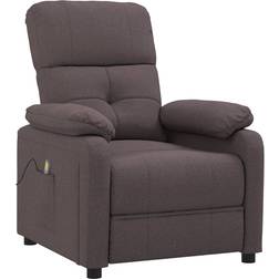 vidaXL Fabric Dark Brown Fåtölj 100.1cm