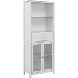 Homcom Kitchen Cupboard White Armario 74x181.5cm