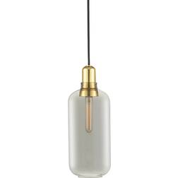 Normann Copenhagen Amp Large Smoke/Brass Lampada a Sospensione 11.2cm