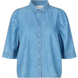 Lollys Laundry BonoLL Shirt SS - Light Blue