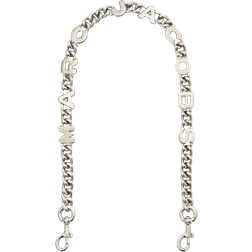 Marc Jacobs The Logo Chain Shoulder Strap - Nickel