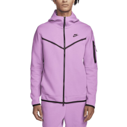 Nike Sportswear Tech Fleece Men's Full Zip Hoodie - Violet Shock/Black