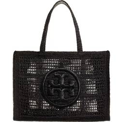 Tory Burch Ella Hand Crocheted Tote Large - Black