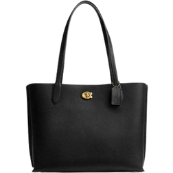 Coach Willow Work Tote 38 - Brass/Black