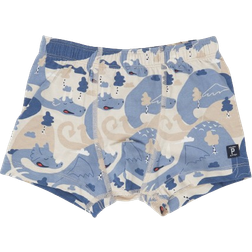 Polarn O. Pyret Kid's Dragon Print Boxer - Beige (60600801-731)