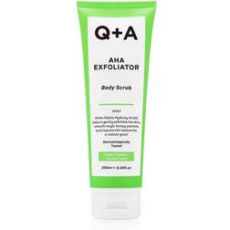 Q+A AHA Exfoliator Body Scrub 250ml