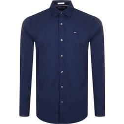 Tommy Hilfiger Stretch Slim Fit Shirt - Black Iris