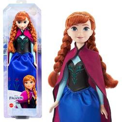 Mattel Disney Frozen Anna Posable Fashion Doll with Signature Clothing & Accessories