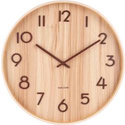 Karlsson Pure Light Wood Väggklocka 60cm