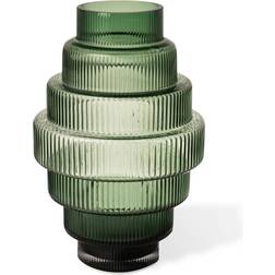 Polspotten Steps Dark Green Vase 30cm