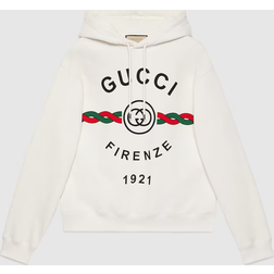 Gucci COTTON 'GUCCI FIRENZE 1921' HOODED SWEATSHIRT