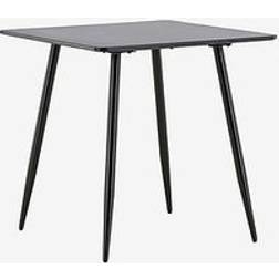 Venture Home Polar 75 x 75 cm Sort Spisebord