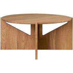 Kristina Dam Studio Simple Brown Coffee Table 78cm