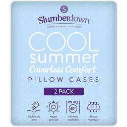 Slumberdown Cool Touch PCM Summer 2 Pillow Case White