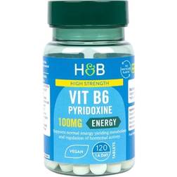 Holland & Barrett High Strength Vitamin B6 100mg 120 st