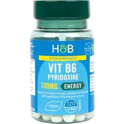 Holland & Barrett High Strength Vitamin B6 100mg 120 stk