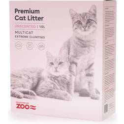 Selected by ZOO Premium Cat litter Unscented Multicat 10L