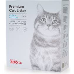 Selected by ZOO Premium Cat Litter Clean Cotton 10L