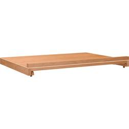 vidaXL Bordstaffli 65x48x7 cm Massivt Bokträ