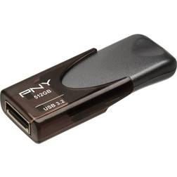 PNY 512GB Elite Turbo Attaché 4 USB 3.2 Flash Drive