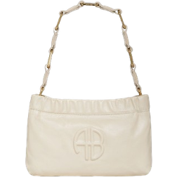 Anine Bing Small Kate Shoulder Bag - Ivory