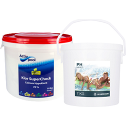 Activpool Chlorine SuperChock & Alumichem PH Minus Package