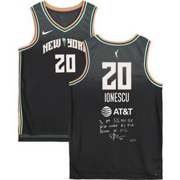 Fanatics Authentic Sabrina Ionescu New York Liberty Autographed Explorer Edition Jersey with Multiple Inscriptions 2021-22