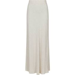 Neo Noir Viso Linen Skirt - Natural