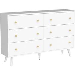 Modern Dresser White Chest of Drawer 47.2x31.4"