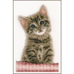 Vervaco Au Point Compte Chat Kit 18x28cm
