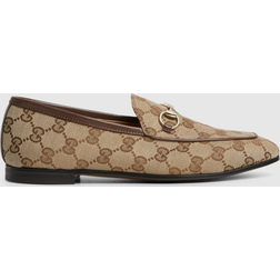 Gucci Jordaan Loafer, Beige, Original GG Fabric