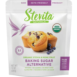 Stevita Naturals Organic Monk Fruit Baking Sugar Alternative 12oz