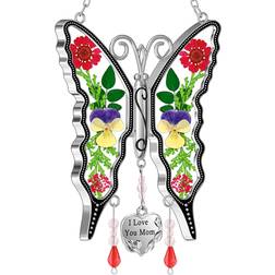 I Love You Mom Silver Decoration 20.3cm