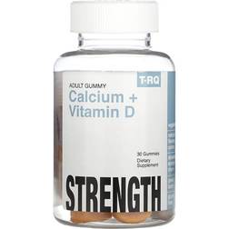 T-RQ Calcium + Vitamin D Strawberry Orange Cherry 30