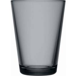 Iittala Kartio Dark Grey Drinking Glass 13.5fl oz 2